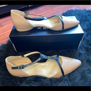 NWT NATURALIZER Elegant Nude Pointed Flats